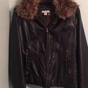 Like New! Offers welcome! Faux Leather Jacket